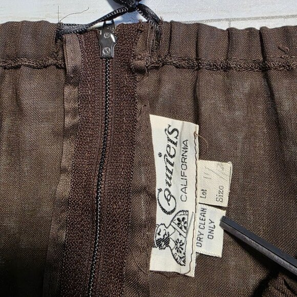 Vintage Couriers California Gingham Swiss Maxi Dress Prairie Cottage Hippie 70s - Picture 5 of 13